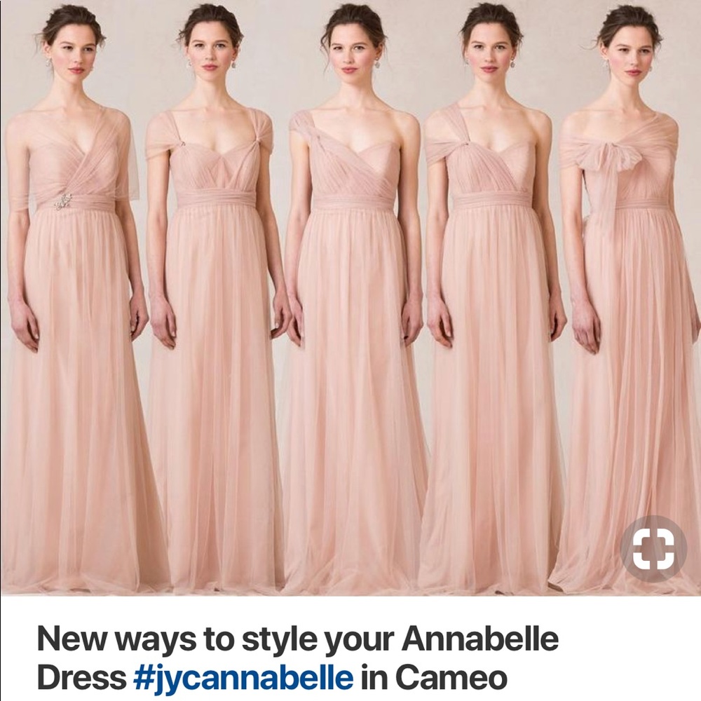 Jenny Yoo Annabelle Gown in Black Cherry - Picture 8 of 8